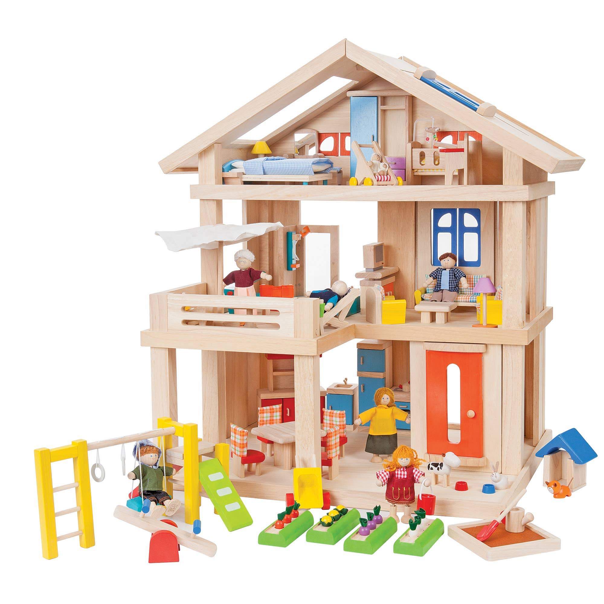 Plan Toys Terrace Doll House