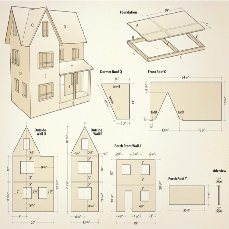 doll house plans pdf