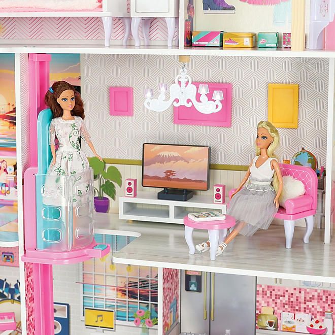 princess barbie doll house