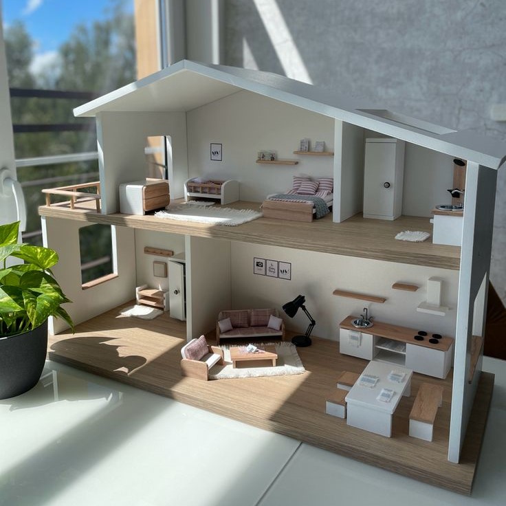 make your own doll house game