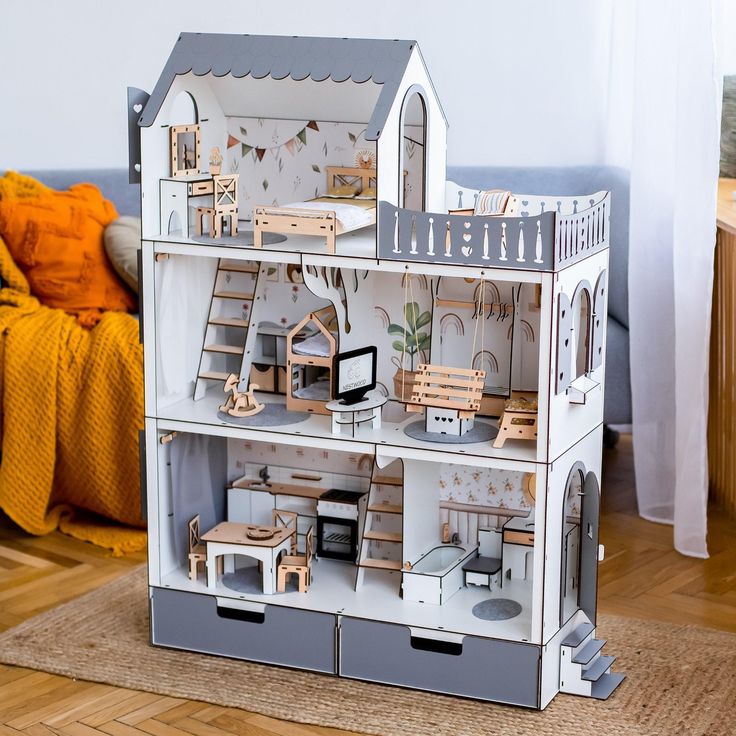 Cardboard Doll house