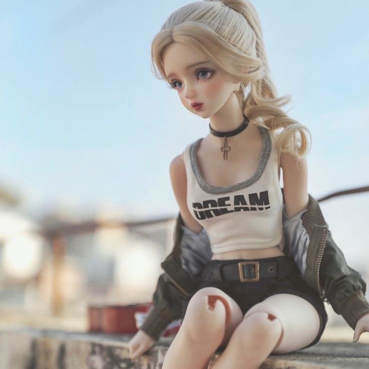 1/4 bjd doll size