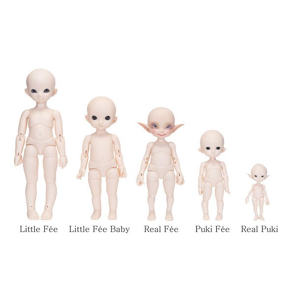 bjd sizes