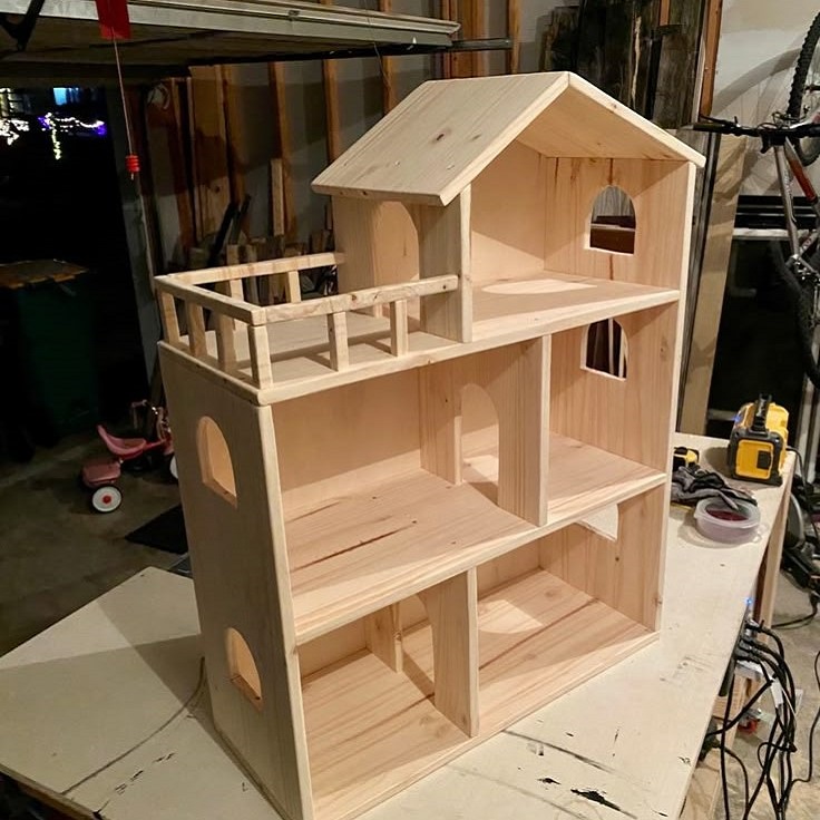 how to build a doll house