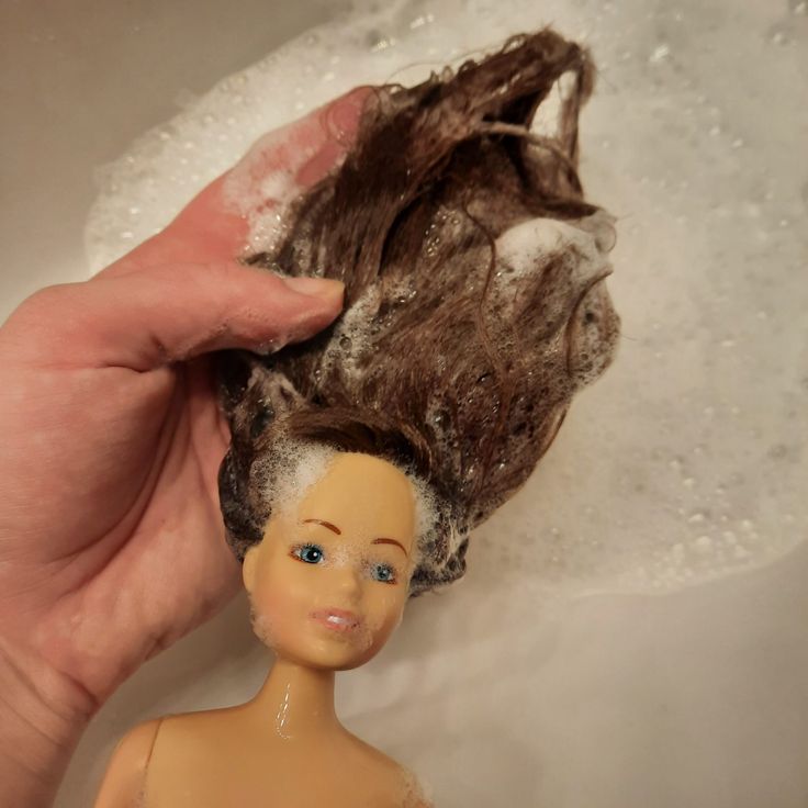 how to untangle doll hair