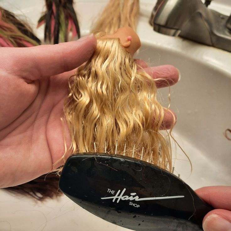 how to untangle doll hair