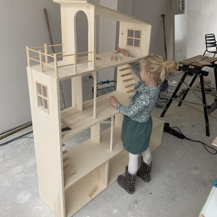 how to build a doll house
