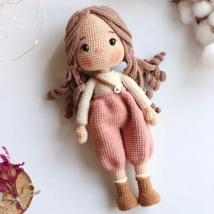 how to crochet a doll