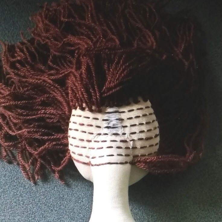 crochet doll hair