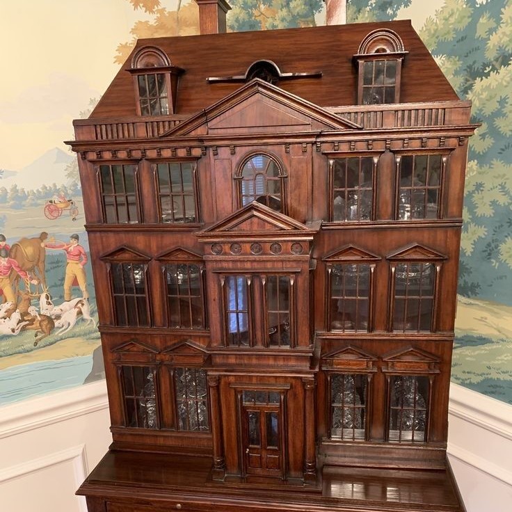 antique doll house