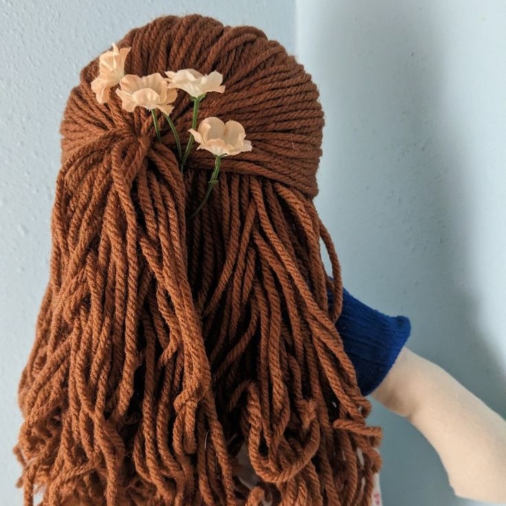 crochet doll hair