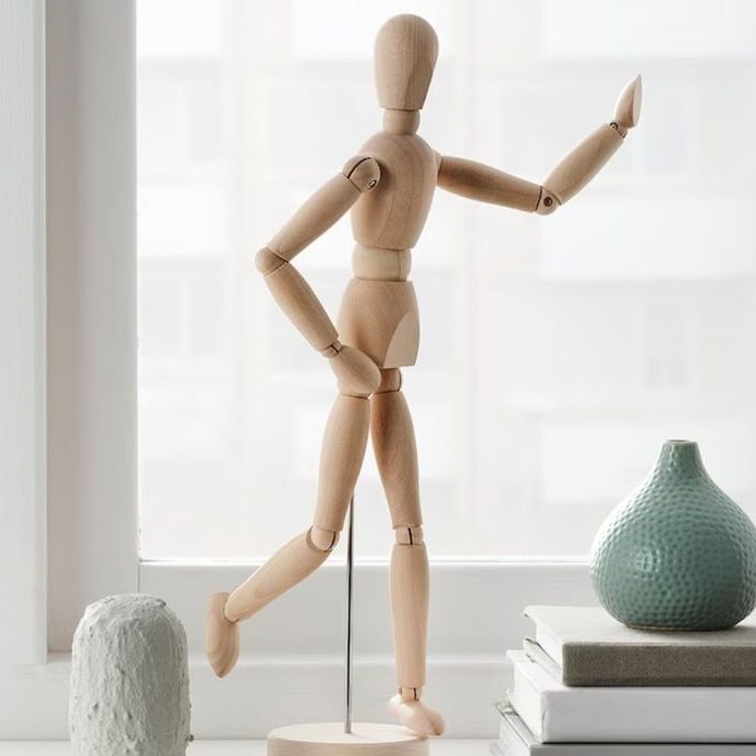 wooden mannequin