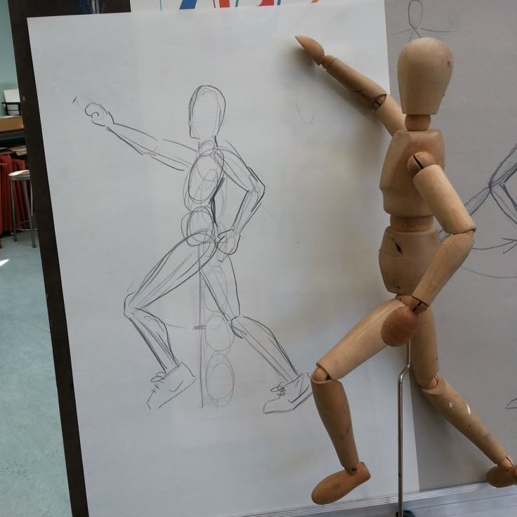 wooden mannequin