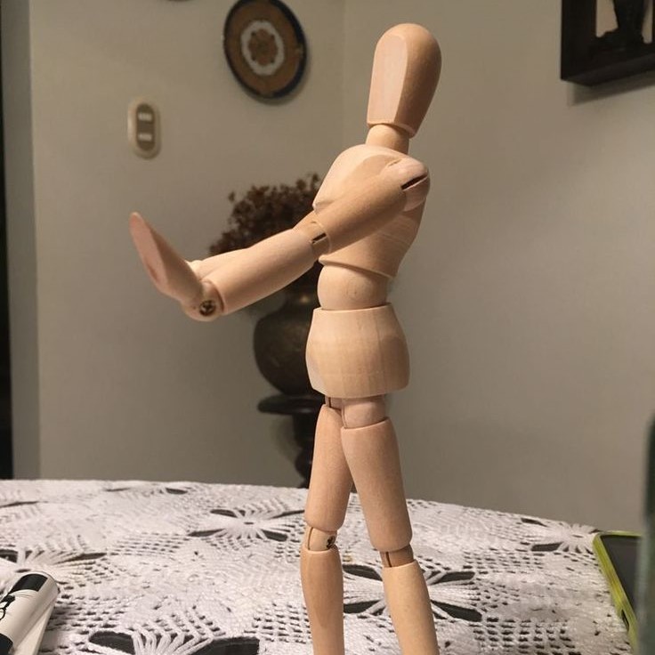 wooden mannequin
