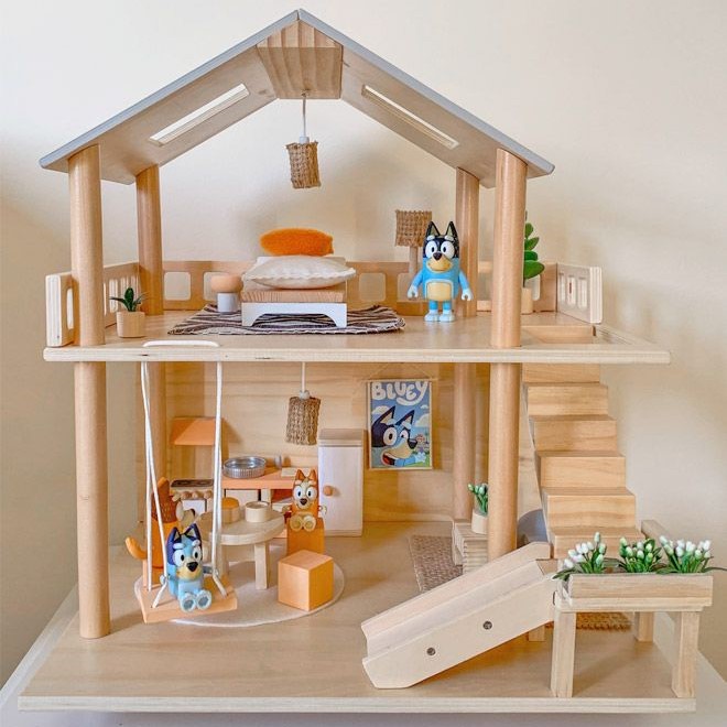 bluey doll house