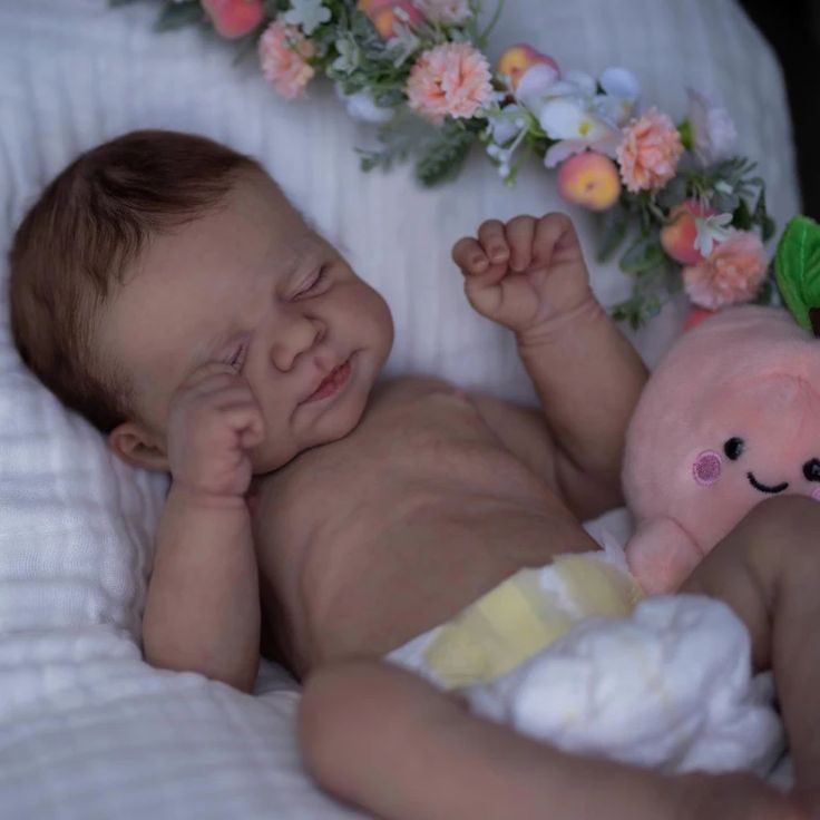 realistic baby doll