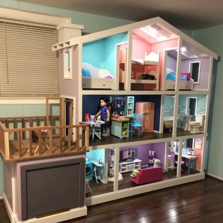 big doll house for girl