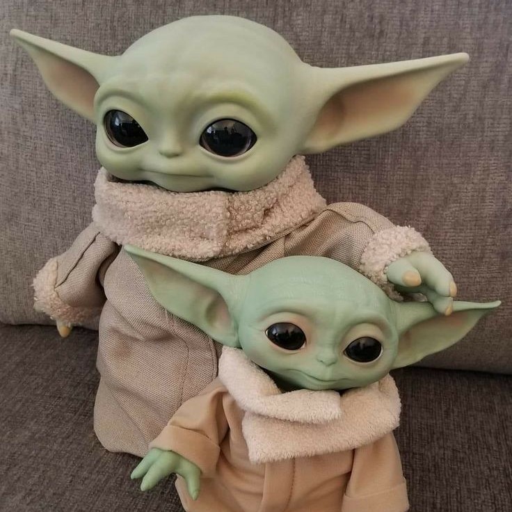 baby yoda doll