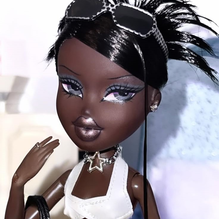 black bratz doll