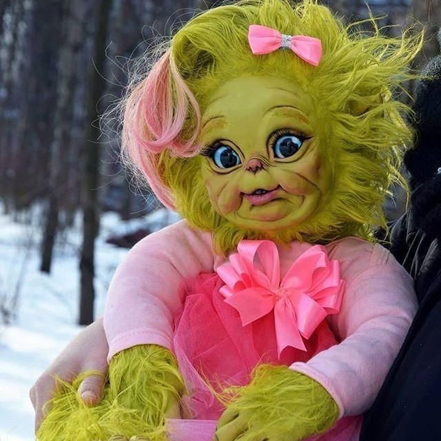 baby grinch doll