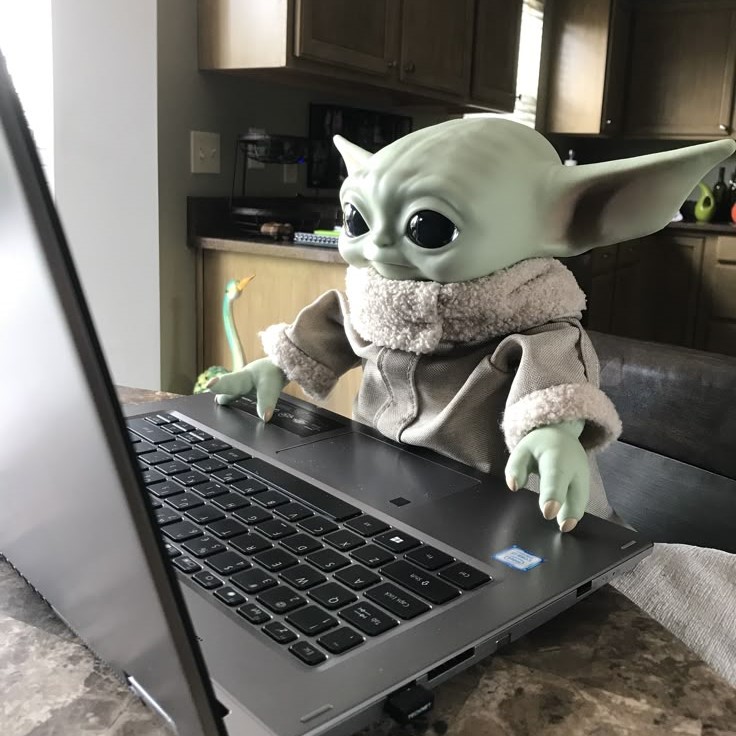 baby yoda doll