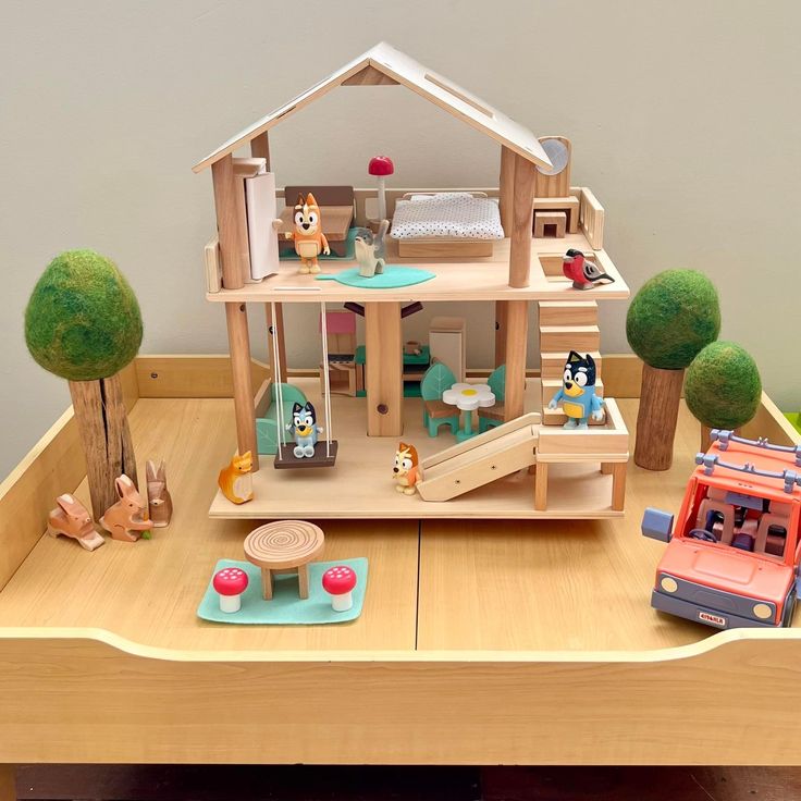 bluey doll house