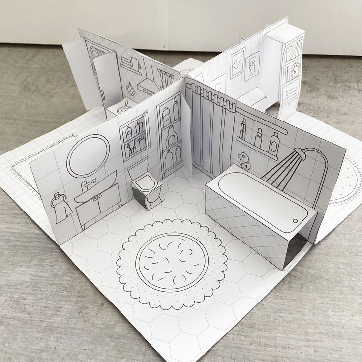 paper doll house